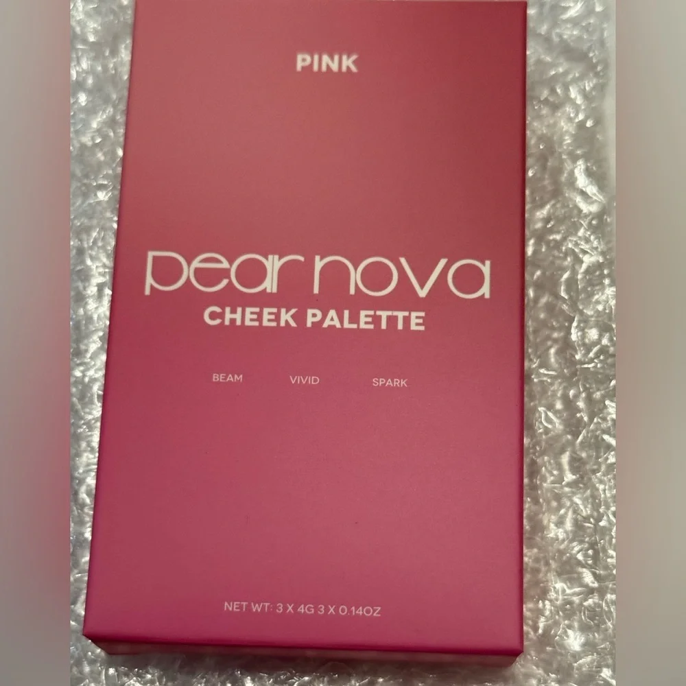 Pear Nova Blush Palette  Beam - Pink - Spark - NIB